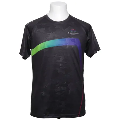 Practice jersey (Black, Multicolored) from Kalenji