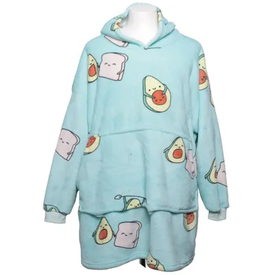 Hættetrøje (Blå, Flerfarvet) Polyester