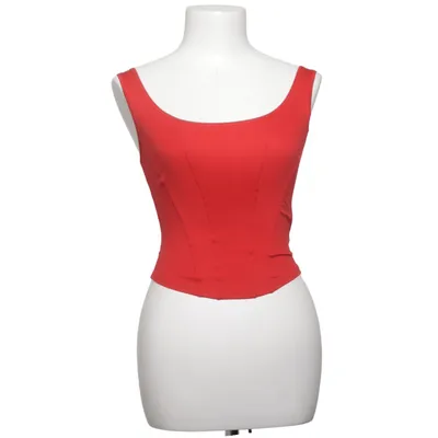 Crop top (Rouge) de Sudtrikot Élasthane, Polyamide