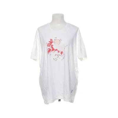 T-shirt (Wit, Rood) van Schneider Katoen, Polyamide