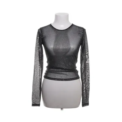 Top (Zwart, Zilver) van Pull & Bear Polyester, Elastaan