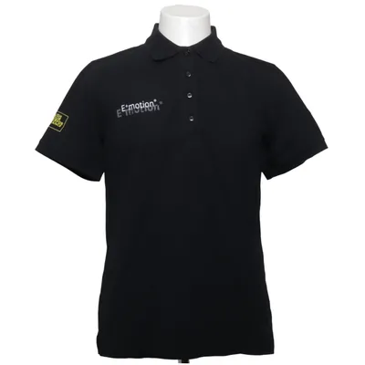 Pikétröja (Svart) från Hakro Bomull, Polyester