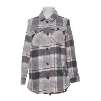 Overshirt (Gray, Pink, White) from Janina Acrylic, Cotton, Polyamide, Polyester, Viscose, Wool