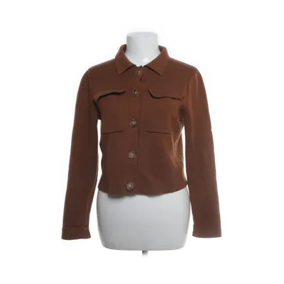 Strickjacke (Braun) von La Maille Sézane Merinowolle