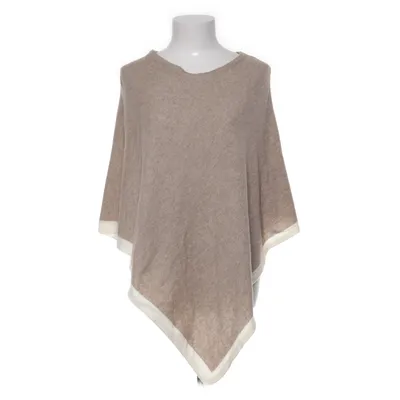 Poncho (Beige, Hvid) fra Zwillingsherz Kashmir, Merinould, Polyamid, Viscose