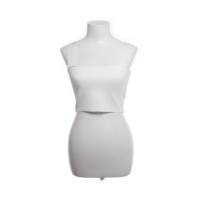 Crop Top (Weiß) von Avenue. Clothing Polyester, Viskose