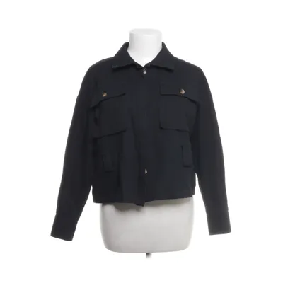Denimjakke (Sort) fra Boohoo Bomuld