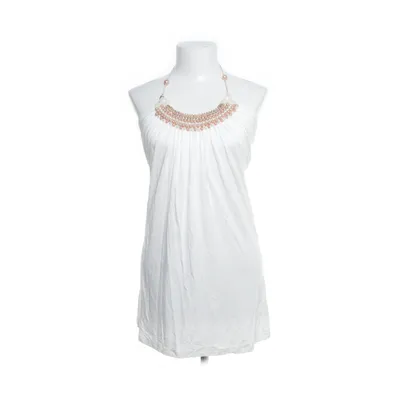 Halterneckklänning (Vit) från Apart Elastan, Viskos