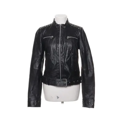 Leren jack (Zwart)