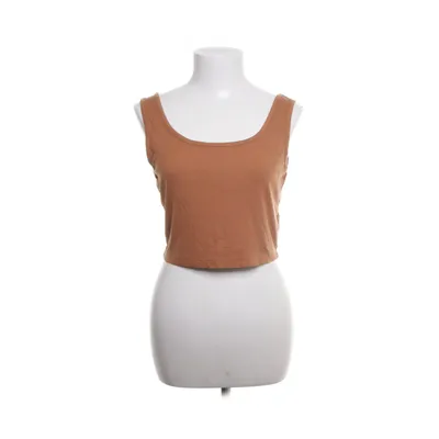 Crop top (Bruin) van Shein Viscose, Elastaan