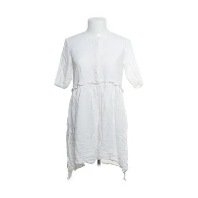 Dress (White) from Usha Polyester, Viscose