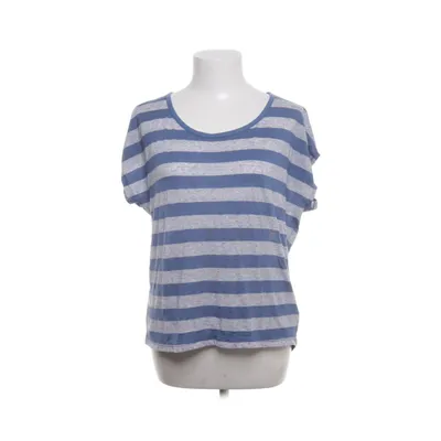 Top (Blauw) van Forever 21 Viscose, Polyester, Linnen
