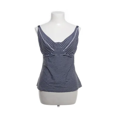 Zwemshirt (Blauw, Wit) van ESPRIT Elastaan, Polyamide