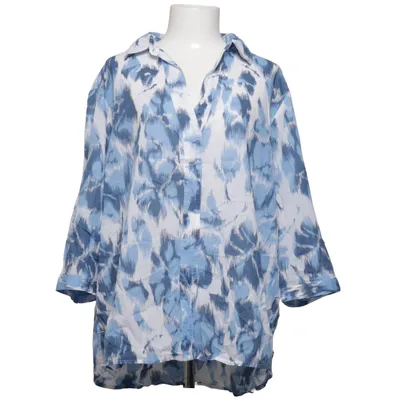 Blouse (Blue, White) from Cecil Cotton