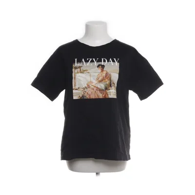 T-shirt (Zwart, Meerkleurig) van Even & Odd Katoen
