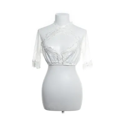Crop top (White) from Krüger Cotton
