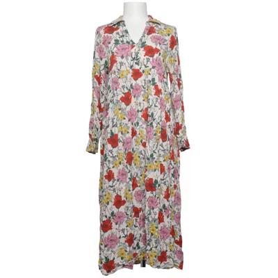Maxi dress (White, Multicolored) from Indiska Viscose