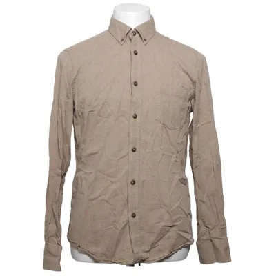 Overhemd (Beige) van Plectrum by Ben Sherman Katoen