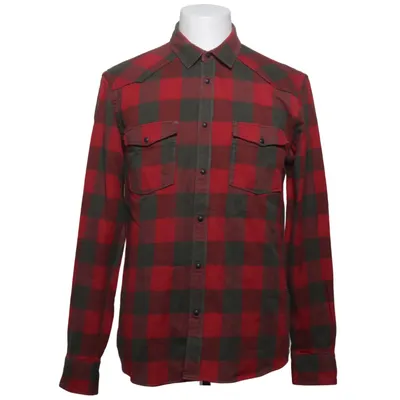 Flannel skjorte (Rød, Grå) fra Mauro Grifoni