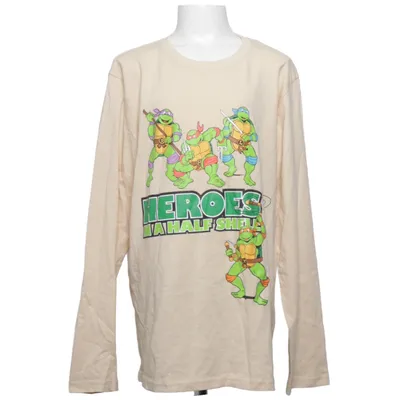 Långärmad t-shirt (Beige, Flerfärgad) från Nickelodeon Bomull