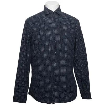 Shirt (Blauw, Wit) van Seidensticker Katoen