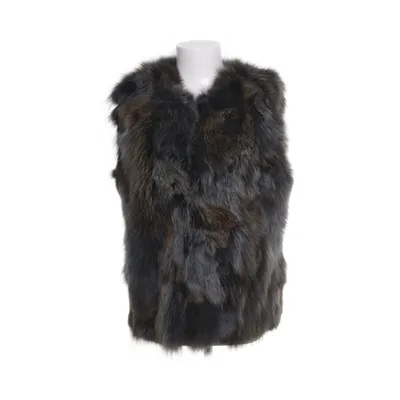 Bont gilet (Zwart, Meerkleurig) van Minimum Vossenbont, Polyester