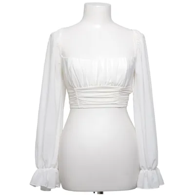 Crop top (White) from Adika Polyester