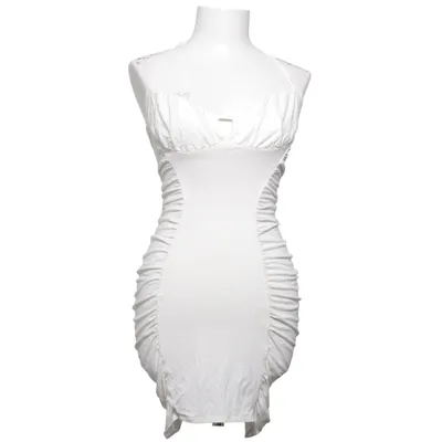 Dress (White) from ASOS Luxe Elastane, Viscose