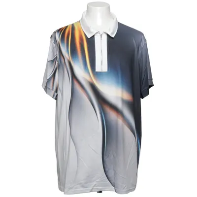Langærmet t-shirt (Grå, Hvid, Flerfarvet) fra Ouku Polyester