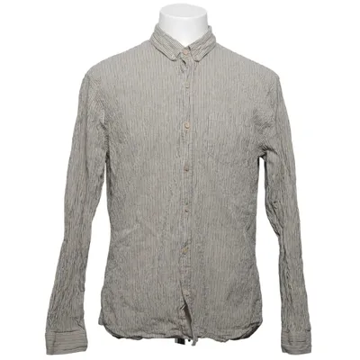 Chemise (Vert, Bleu, Blanc) de Octobre Éditions Coton, Élasthane, Lin