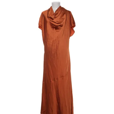 Klänning (Orange) från H&M Linne, Polyester, Viskos