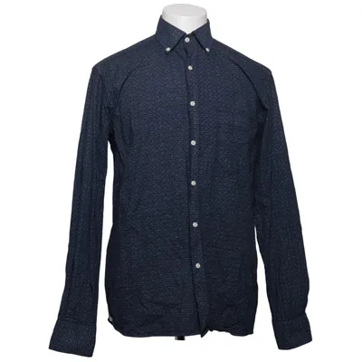 Shirt (Blauw, Grijs, Wit) van Af Klercker Katoen, Elastaan