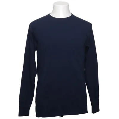 Lange mouwen shirt (Blauw) van Fruit of the Loom Katoen