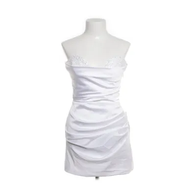 Cocktailjurk (Wit) van Oh Polly Elastaan, Viscose, Gerecycled polyester