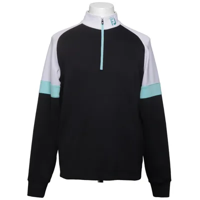 Sweatshirt (Sort, Hvid, Turkis) fra Footjoy Elastan, Polyester
