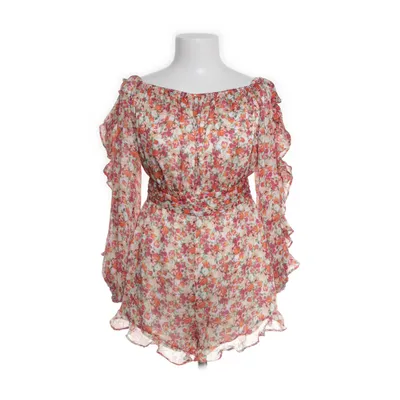 Byxdress (Vit, Flerfärgad) från Guess Elastan, Polyester