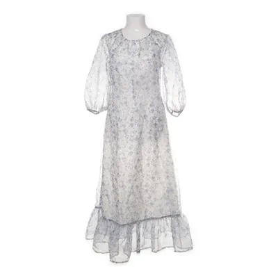 Beach dress (Flower Printed Organza Open Back Dress) from NA-KD Polyester