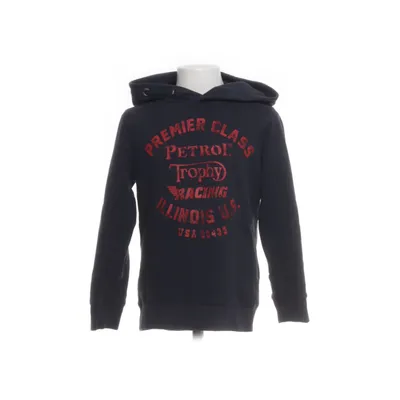 Hoodie (Blue, Red) from Petrol Cotton, Polyester