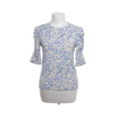 Topp (Blå, Vit) från Lindex Elastan, Polyester