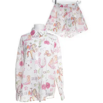 Set (White, Multicolored) from Loavies Polyester