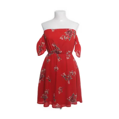 Dress (Red, Multicolored) from Parisian Collection Elastane, Polyester