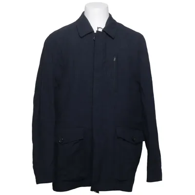 Jacke (Blau) von Dressler Leinen, Polyamid, Wolle