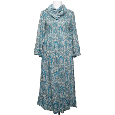 Maxi dress (Blue, White) from Mei Na Fashion