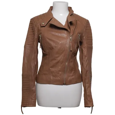 Läderjacka (Brun) från Primeboots Skinn, Polyester