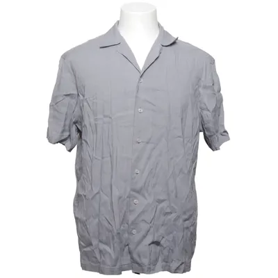Short sleeve shirt (Gray) from Shaping New Tomorrow Elastane, Linen, Viscose