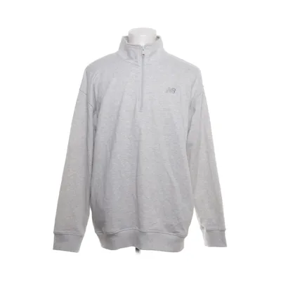 Sweatshirt (Grå) fra New Balance Bomuld, Elastan