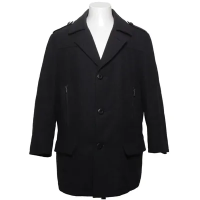 Coat (Gray) from Donar Polyester, Wool