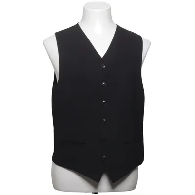 Suit vest (Black) from Turo Tailor Elastane, Polyester, Wool
