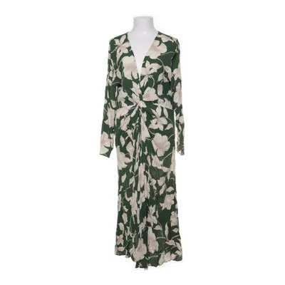Dress (Green, White, Beige) from Mango