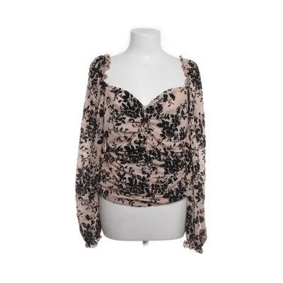 Crop top (Roze, Zwart) van Shein Curve Elastaan, Polyester